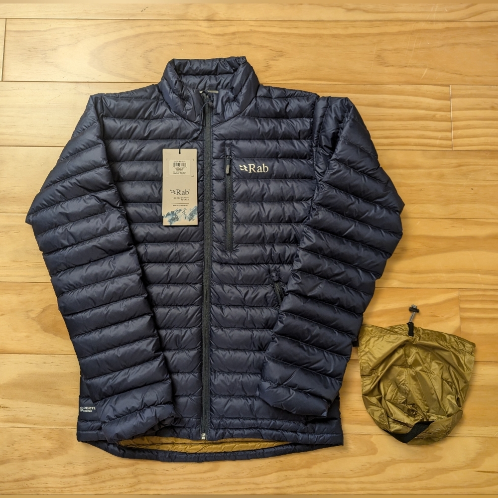 NWT Rab Microlight Men's Down Jacket